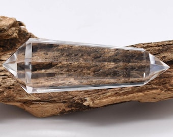 Himalayan Crystal Quartz Vogel Wand: 8-Sided Healing Point