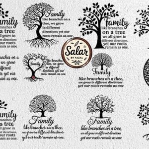 Family Tree Bundle Svg - Family Vacation svg, Reunion svg, Family reunion shirt svg, Family Tree SVG, Funny Tshirt Design, Family cricut.