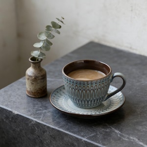 12oz coffee cups Restpresso 12 oz Kraft Paper Coffee Cup - Ripple Wall - 3 1/2