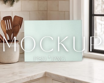 Realistisch mockup glazen snijplank Printify Photoshop + Canva-sjabloon Mock Print on Demand POD Canva-sjabloonmodel PSD-snijplank