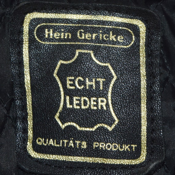 Vintage Leather Jacket, Fringed Motorcycle jacket… - image 4