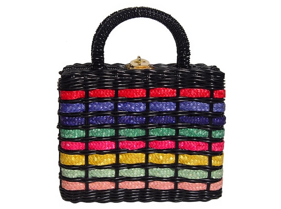 Buy Retro Handbag Retro Stripe Handbag Retro Rainbow Handbag