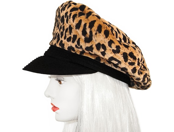 Vintage Leopard Hat, Mr. John Classic, Vintage 196