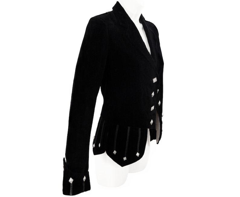 Vintage Velvet Jacket Victorian Scottish Kilt Jacket Rare - Etsy