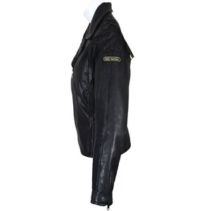 Vintage Leather Jacket, Fringed Motorcycle jacket, Hein Gericke image 3