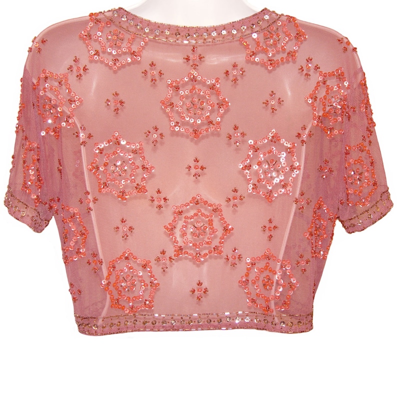 1930s Sequined Beaded Jacket French Art Deco