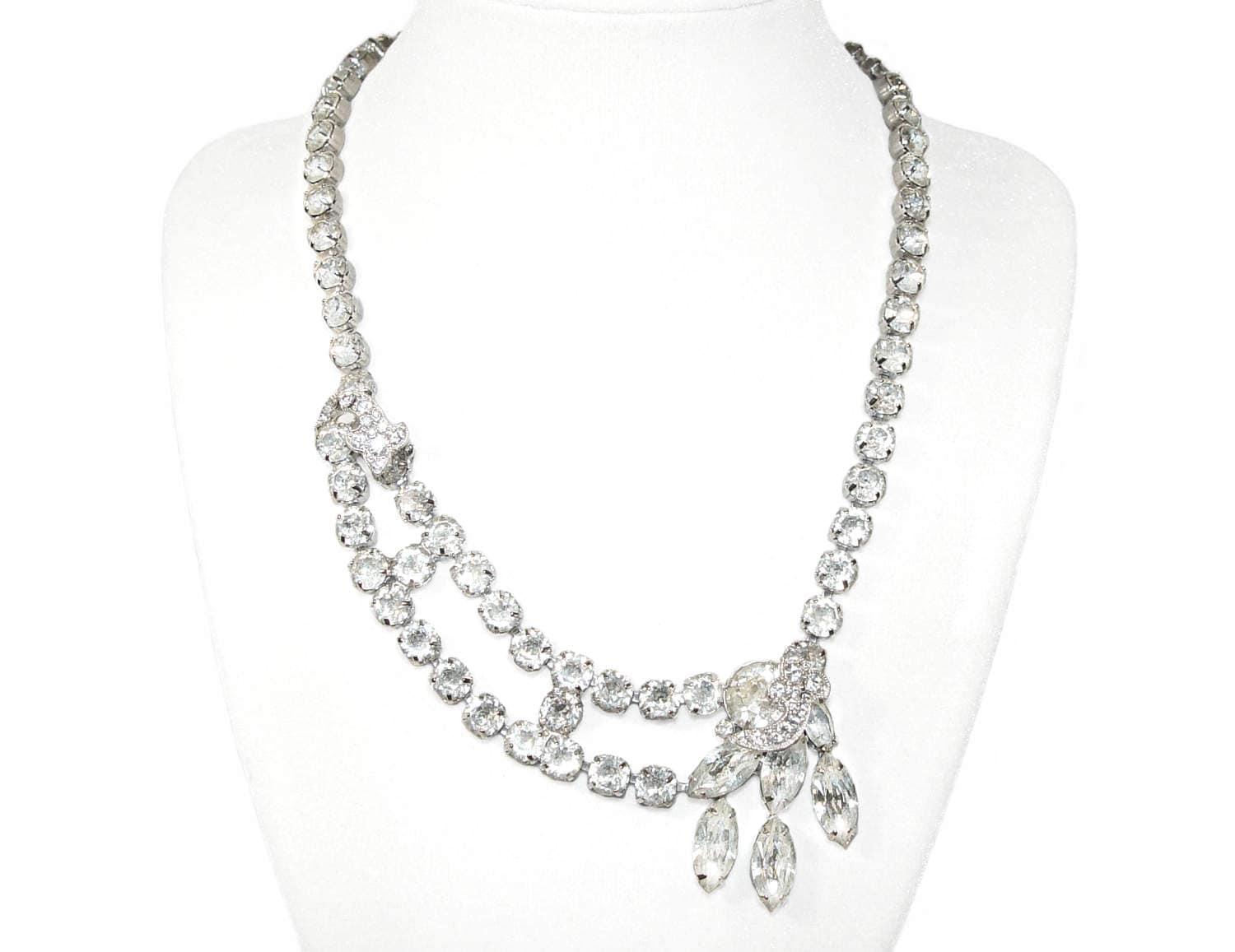 Eisenberg Rhinestone Necklace and 