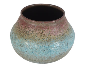 Vintage Studio Pottery Vase, Beautifully Glazed Ceramic Pot, Vintage 1970s