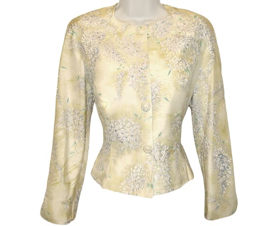 Thierry Mugler Jacket, Silk, Rare, 1980s