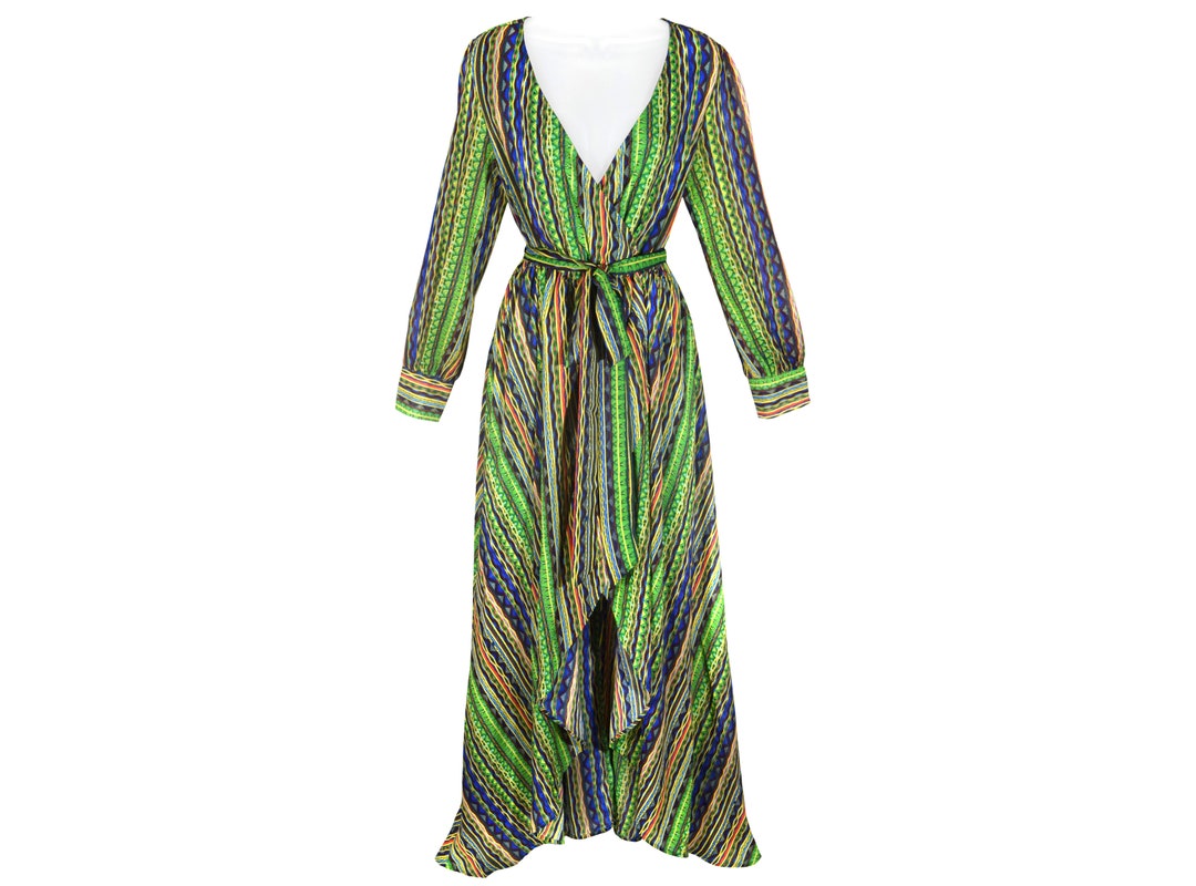 Vintage Jean-louis Scherrer Dress, Maxi Dress, Stunning Sheer  