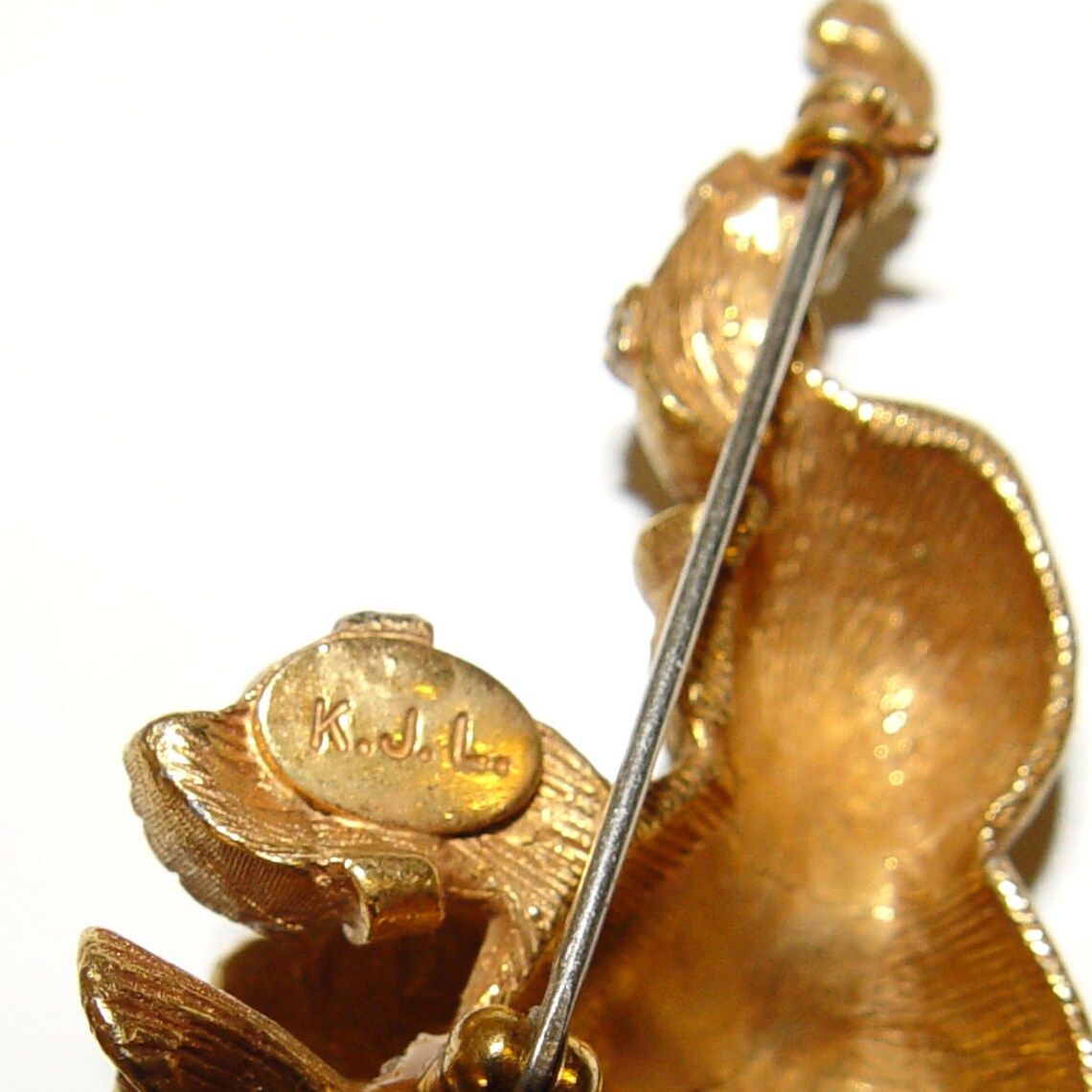 Vintage Kenneth Lane Elephant Brooch - KJL