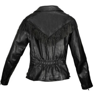 Vintage Leather Jacket, Fringed Motorcycle jacket, Hein Gericke image 2