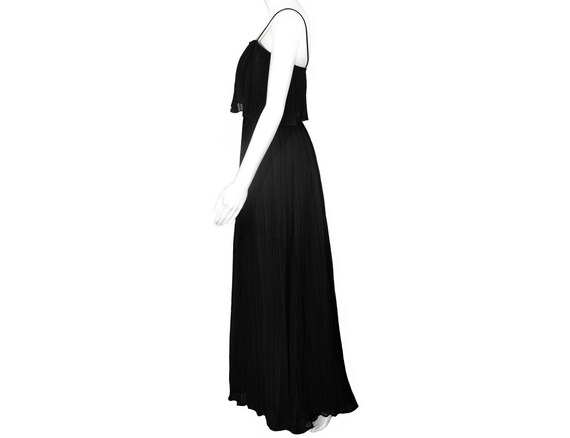 Vintage Lilli Diamond Dress, Accordion Pleated Go… - image 3