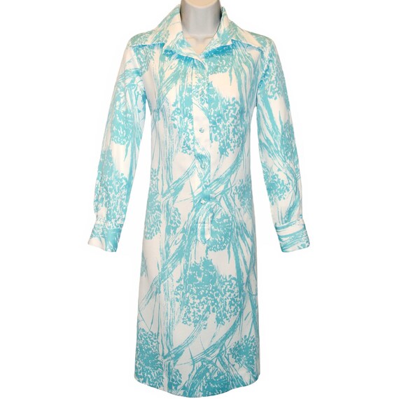 Vintage Lanvin Dress, Shirtdress, 1970s - image 3