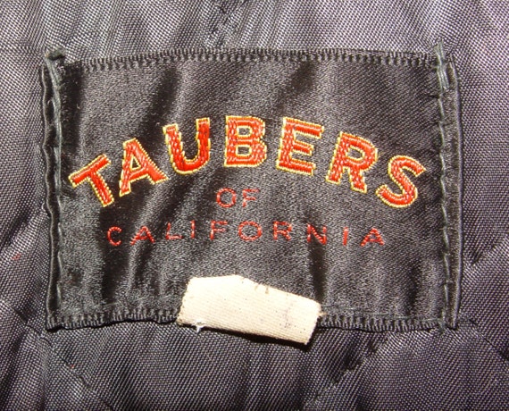 Vintage Leather Jacket, Taubers, Motorcycle, Coll… - image 3