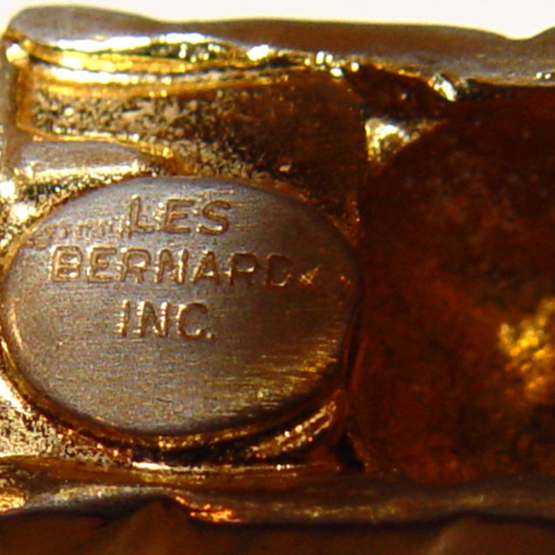 Les Bernard Necklace Asian Medallion Signed Vintage 1970s Etsy