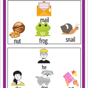 Rhyming Words Activities 31 pages