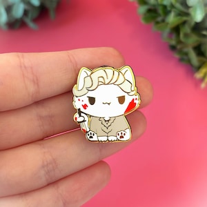 Astarion Cat Baldur’s Gate 3 Inspired Pin