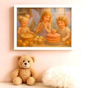 The Enchanted Bakery-Fairy-themed Puzzle - Enchanting 120/252/500-Piece Jigsaw for Kids, Fun Family Activity, Gift for Birthdays & Holidays