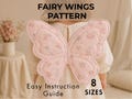 Butterfly fairy wings pattern pdf, 8 Sizes( doll,newborn-adult), Halloween costume,mommy and me,newborn shoot costume sewing pattern digita