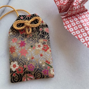 handmade Japanese omamori amulet