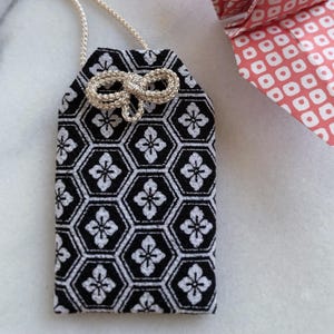 handmade Japanese omamori amulet