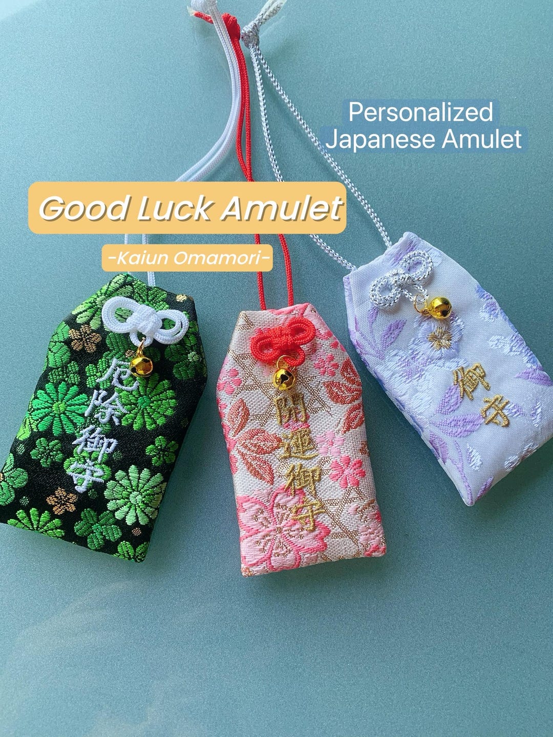 Personalized Lucky Amulet / Handmade Energy Charm for Good Fortune ...