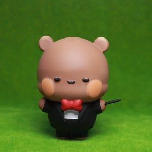 Personalized Bubu Dudu Figure/ Dudu conductor figurine/ Bubu dudu figure / Cute couple gift /Couple Love