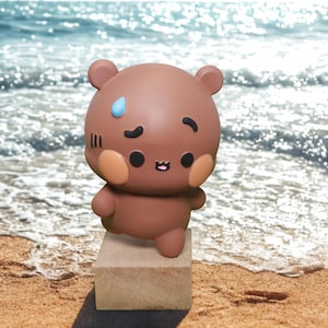 CUSTOMIZED Bubu Dudu Figure/ Dudu sweating figurine/ Bubu dudu figure / Cute couple gift /Couple Love
