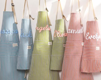 Personalized Cooking Apron,Custom Cooking Apron with Pocket,Kitchen Apron,Gift for Cooking,Gift for mom,Gift for Her