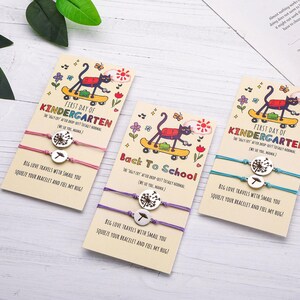 First Day of Kindergarten, Mommy And Me Bracelets, Back To School Gifts, Family Bracelet Set, Bracelets Anxiety Gift, Mother Daughter Gift