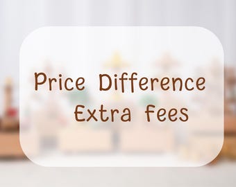 Diferencia de precio y cargos adicionales