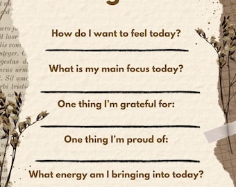 Morning Mindset