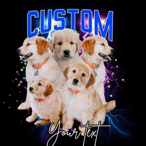 Custom Dog Bootleg Shirt, Custom Bootleg Rap Tee, Comfort Colors Custom Pet Bootleg Shirt, Custom Dog Mom/Dad Shirt, Dog Remembrance Gift