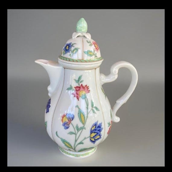 Vintage Villeroy Boch Heinrich Indian Summer Porcelain Coffee Pot