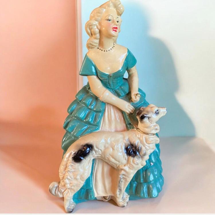 Lady Borzoi Figurine - Etsy