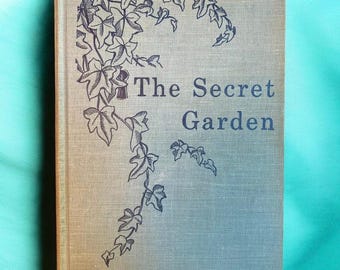 Vintage 1949 The Secret Garden Hardcover Book Nora S Unwin Illustrated Lippincott
