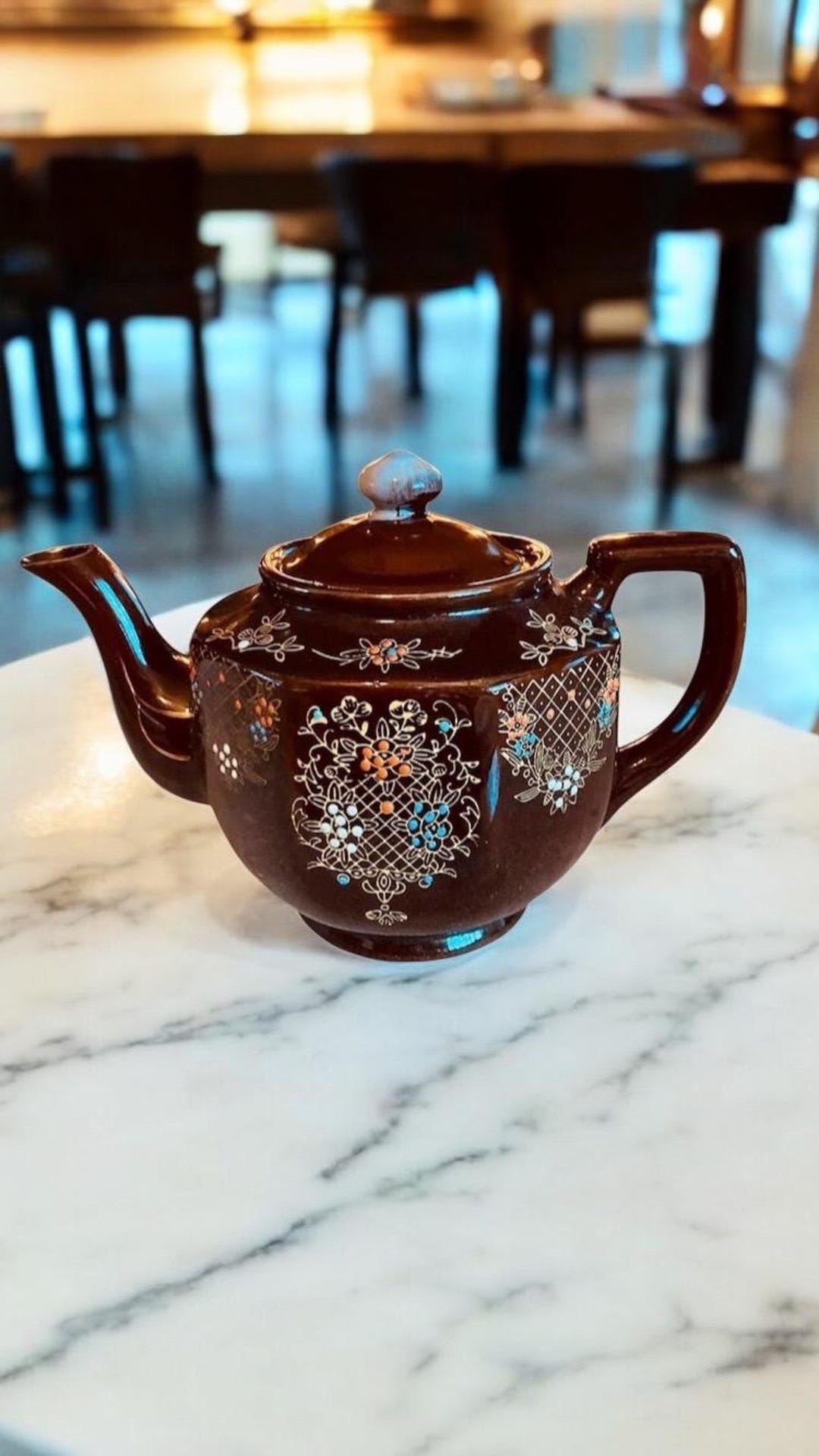 STONEWARE☆昭和レトロポップ☆vintage☆ レトロポップ さくらんぼ カップ&ソーサ チェリー柄