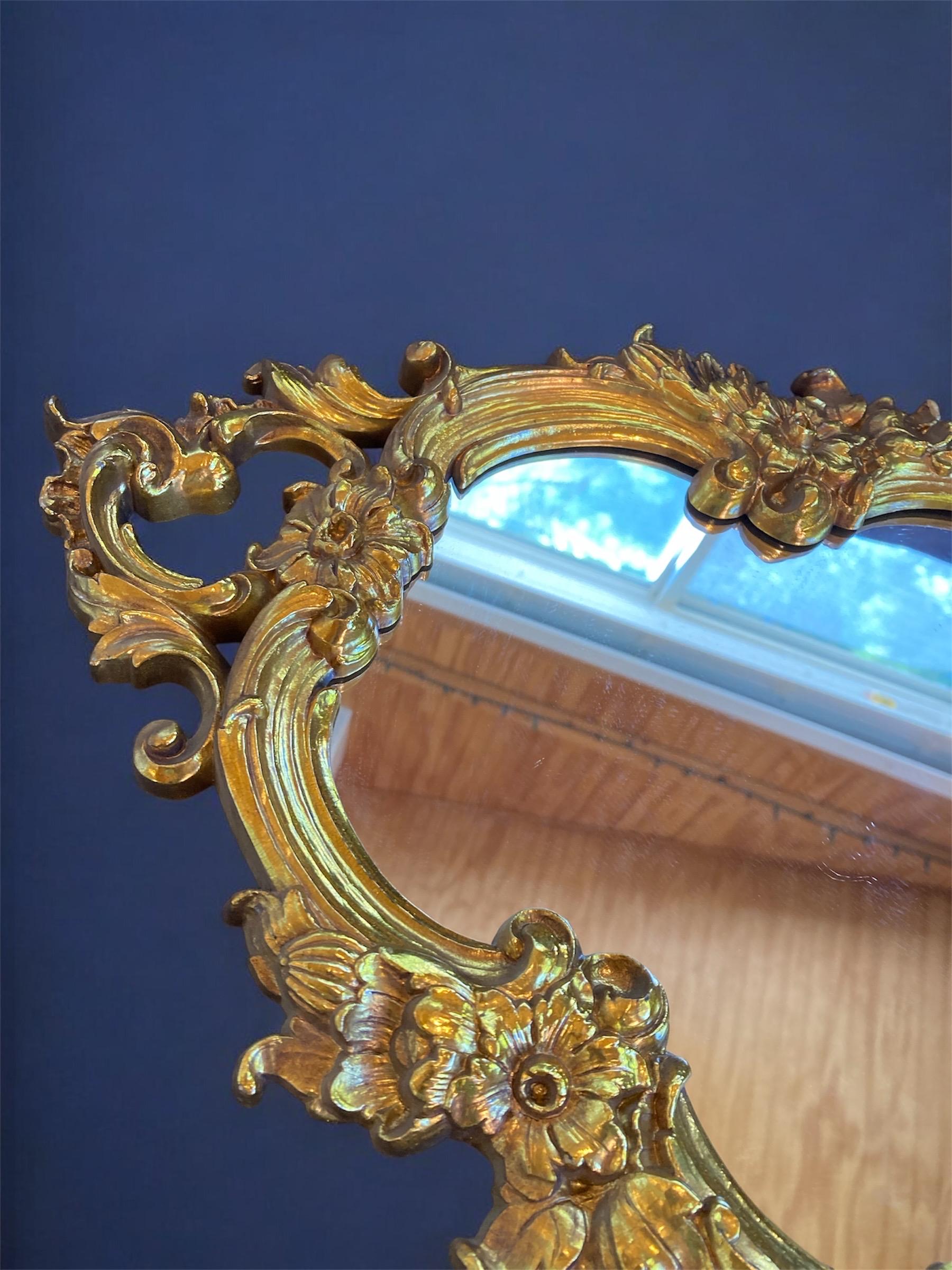 ハリウッドリージェンシー　ミラー ハリウッド・リージェンシー・シロッコ・ウォールミラー（棚付き