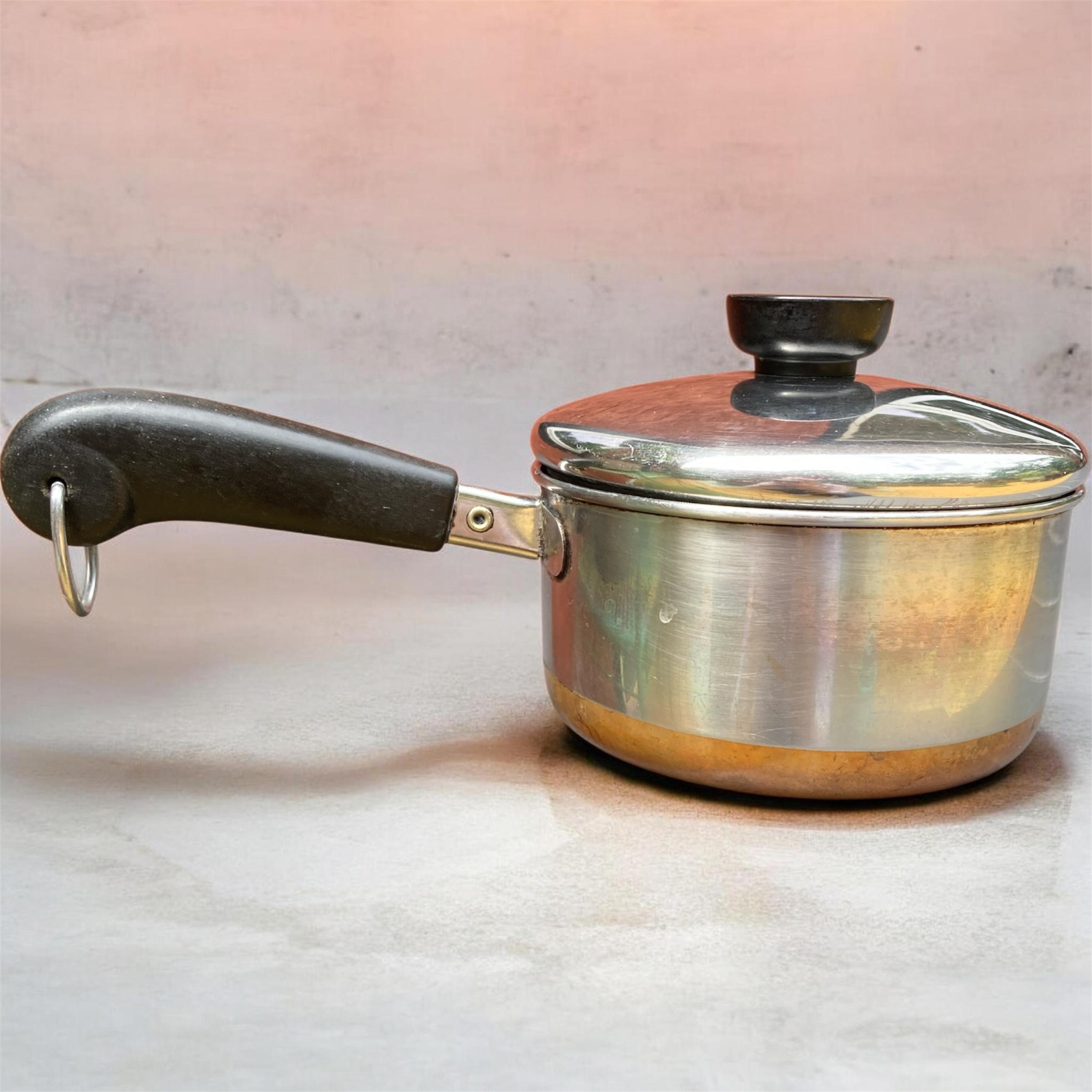Revere Ware（リビアウェア）片手鍋１クオート、３クオート Vintage revere ware - Etsy 日本