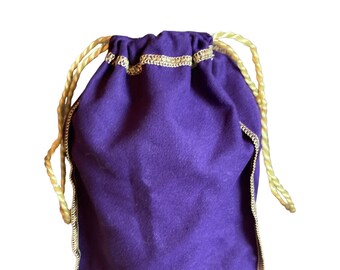 Crown Royal Bag Nur Mit Kordelzug – Grün, Ca. 23x14 Cm, Für Basteln, Würfel & Geschenke