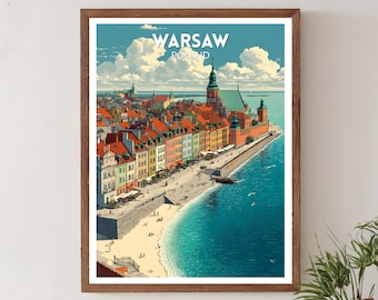 Waldemar Świerzy Warsaw Autumn 1969 Poster – Mid Century Modern