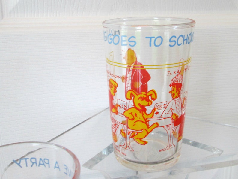 Mr Archie/'s Dog Weatherbee Miss Grundy Vintage Archie Glass Hot Dog Hot Dog Goes to School Jughead Archie Comic Books 1971