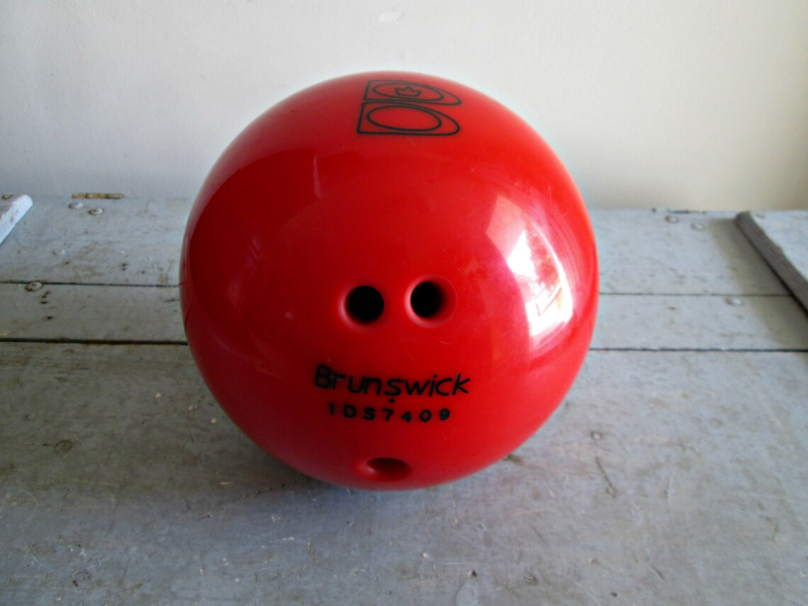 Vintage Mickey Mouse Bowling Ball Brunswick Bowl Mickey Ball Etsy