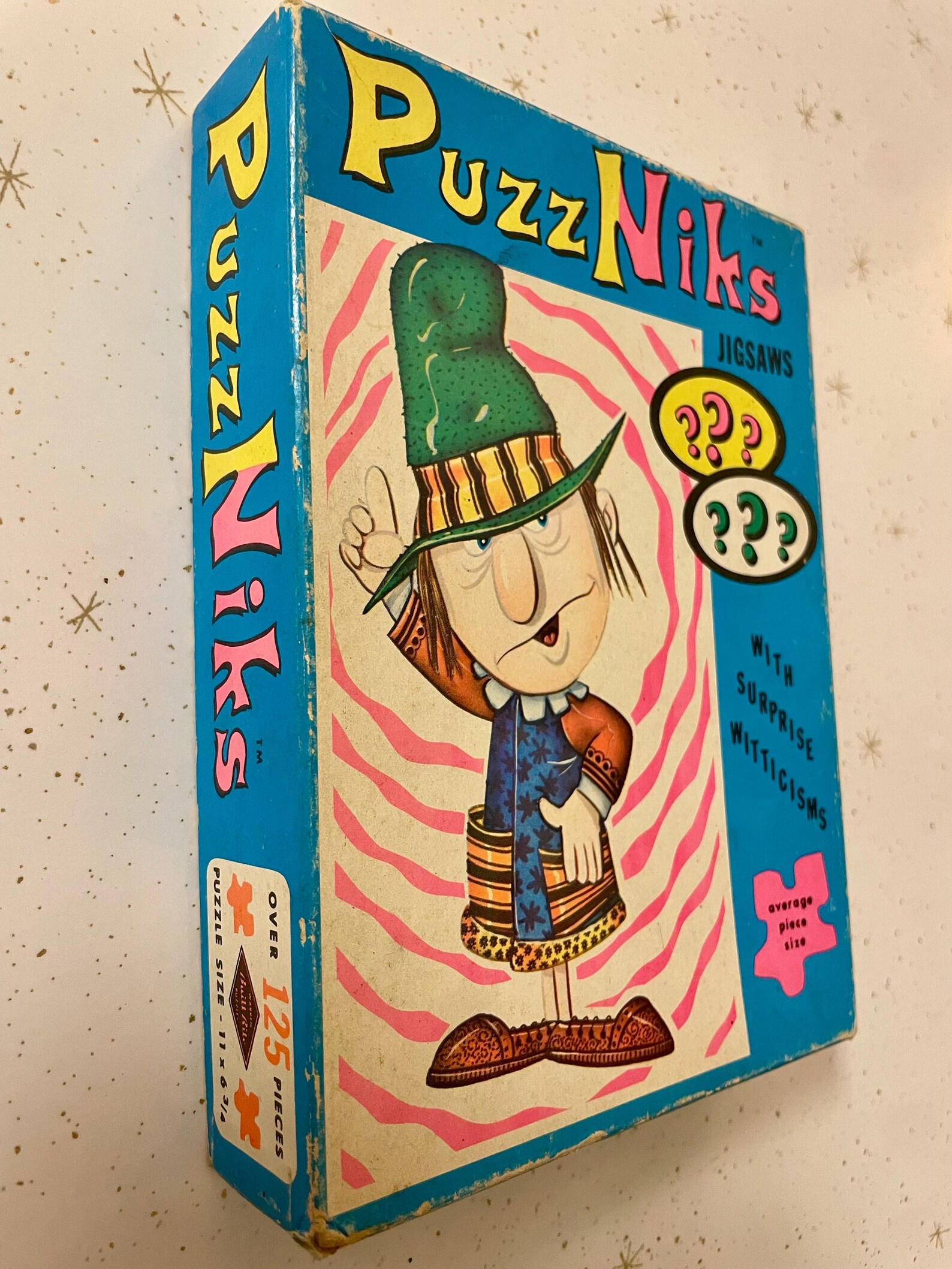 Vintage PUZZLNIKS Puzzle With Surprise Message, Warren Built-rite ...