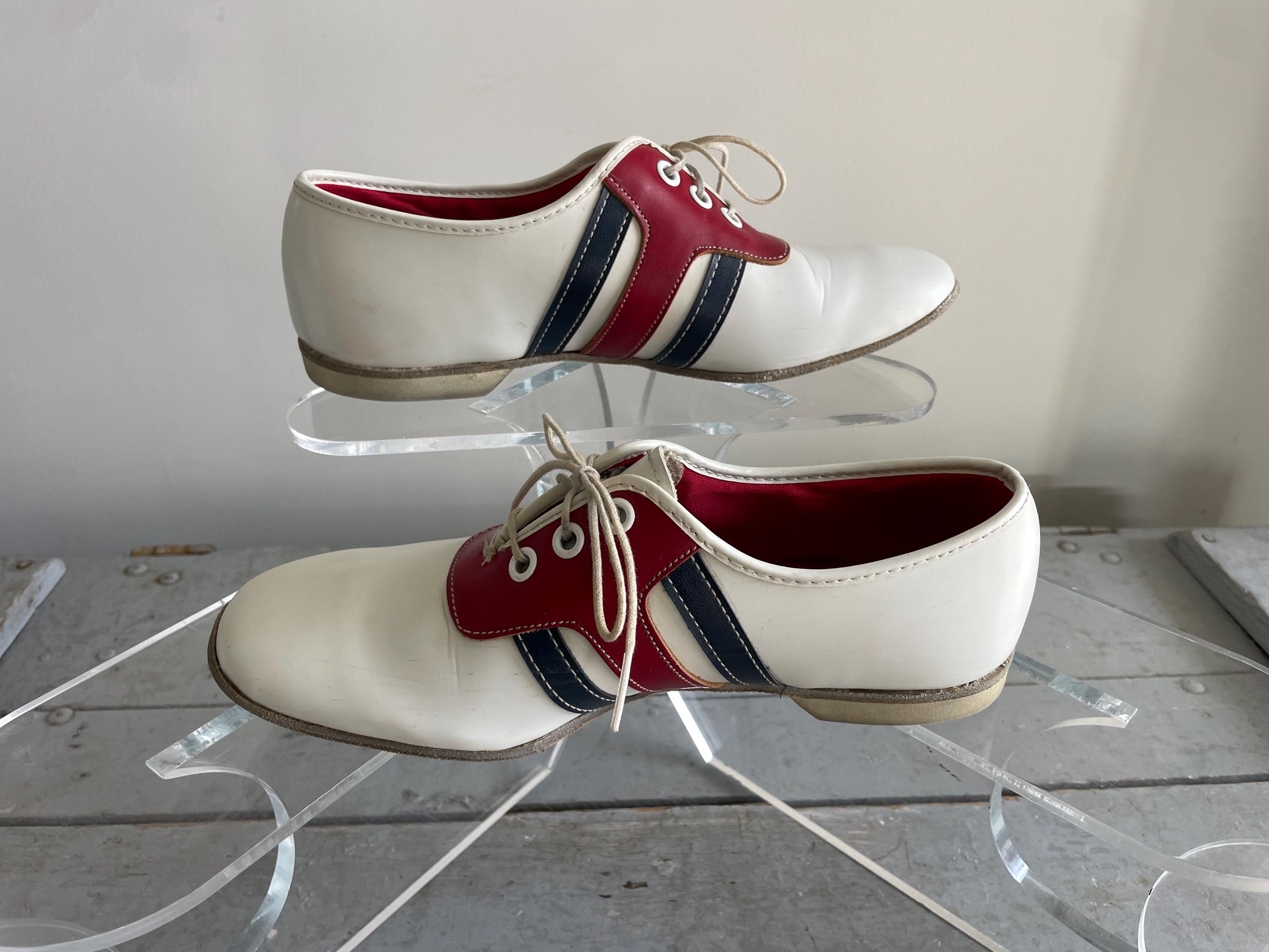 retro 60s vintage bowling shoes for sale