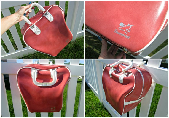 Vintage Bowling Bag | AMAZING! | Brunswick Salmon
