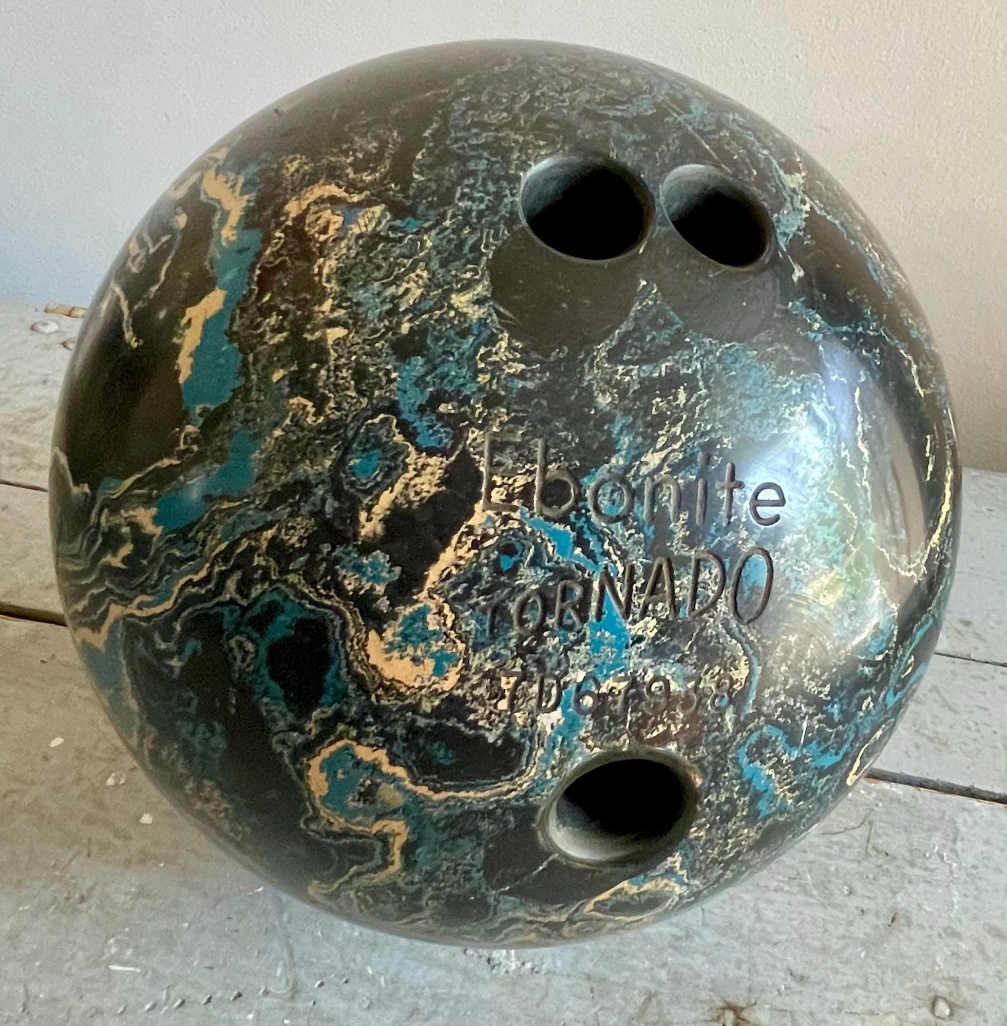 Vintage Ebonite Ball - Etsy