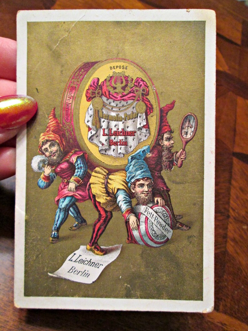 Antique Trade Card 1800s GORGEOUS Advertising Ephemera for ...