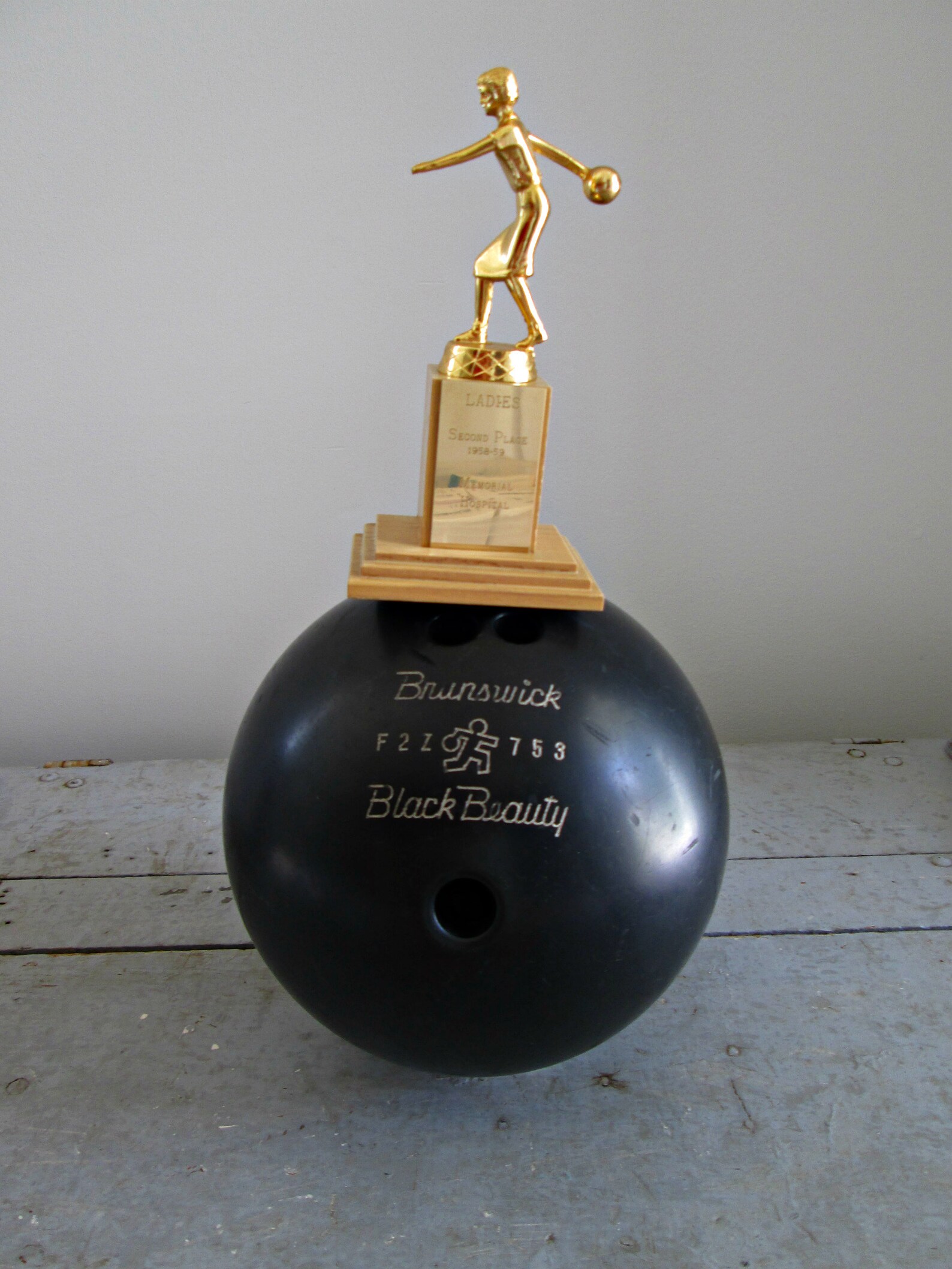 Vintage Brunswick Bowling Ball Black Beauty Bowling Ball Etsy Canada